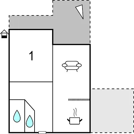 Apartment Nice In W/ 1 Bedrooms *